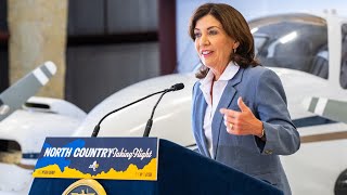 Governor Hochul Announces Construction Underway to Enhance Experience at North Country Airports [upl. by Rother]