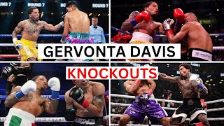 Gervonta Davis 280 Knockouts amp Highlights [upl. by Arin]