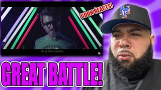 Epic Rap Battle Nerd vs Geek  Reaction [upl. by Irtimd]