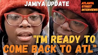 19 JAMIYA BRATCHER UPDATE quotIm ready to come back to Atlanta can you come get mequot still homeles [upl. by Vaasta]