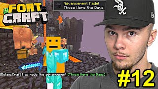 The NETHER BASTION Is A Terrible Place FortCraft Ep12 [upl. by Akimit]