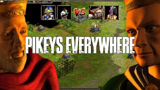 Im uploading every game of AOE2 I play until I die in 4K  405 Pikeys Everywhere [upl. by Ahsieken]