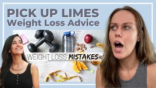 Reacting to Pick Up Limes Weight Loss Advice [upl. by Jelks517]