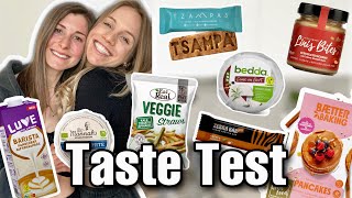 wir essen ALLES auf der Veggie World 2022 🍫🧀🌱 XXL FOOD TEST keine Kooperationen [upl. by Ahsote]