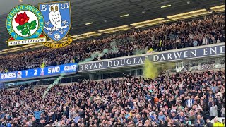 CRAZY LIMBS AS 7000 SWFC FANS SALUTE 31 WIN AT BLACKBURN ROVERS💪 [upl. by Putnem]