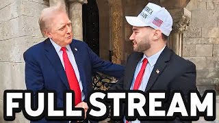 Adin Ross amp Donald Trump FULL STREAM [upl. by Darrel789]