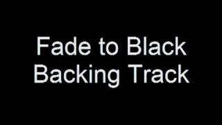 Metallica  Fade To Black Backing Track [upl. by Myrtle257]