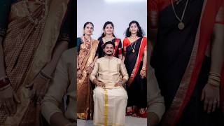 Comment who is most beautiful 🤩🫶 shorts viralvideo trending reels video saree dhothi kerala [upl. by Ramyaj719]