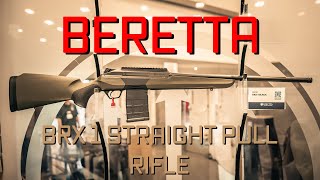 Berettas New StraightPull Rifle The BRX 1  NRA 2024 [upl. by Bohner]