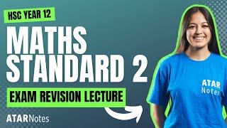 HSC Year 12 Maths Standard 2 Exam Revision [upl. by Hodess]