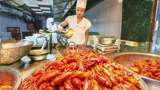 Chinese Street Food Tour in Shanghai China  Street Food in China BEST Seafood [upl. by Randolf28]