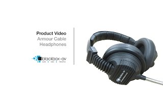 Armour Cable Headphones Product Demo [upl. by Araz]