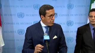 M Omar Hilale à propos du vote de LONU relatif au Sahara Occidental Marocain  infosaharacom [upl. by Ajtak]