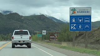 Driving from Barriere BC to Kamloops BC [upl. by Aidole]