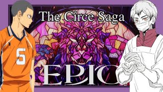 the circe saga  epic  the musical  haikyuu texts [upl. by Aney]