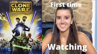 STAR WARS THE CLONE WARS MOVIE REACTION [upl. by Derag]