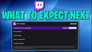 How To Apply For Twitch Affiliate Program  Step By Step Guide [upl. by Katharine]