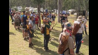 Traditional Archery Barambah Trad Shoot Australia [upl. by Yedoc525]