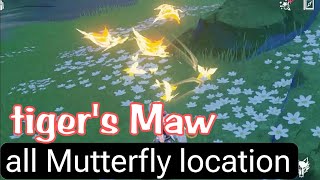 Mutterfly location Tigers Maw Wuthering Waves [upl. by Akkahs]