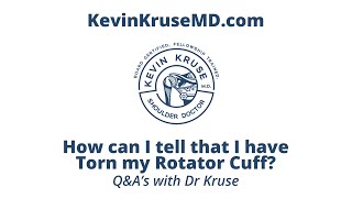 How can you tell if you have torn your Rotator Cuff [upl. by Malynda]