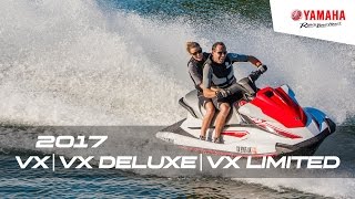 2017 VX VX Deluxe amp VX Limited  Recreational WaveRunners [upl. by Hepza]