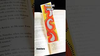 Bookmark tutorial youtubeshorts shorts bookmark ideas [upl. by Burhans]