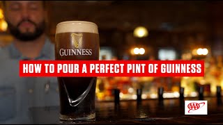 How To Pour A Perfect Pint of Guinness [upl. by Salomie]