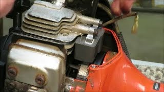 string trimmer weed eater coil test amp replace [upl. by Orola]