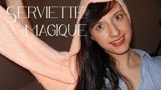 ✿⊱╮Serviette magique pour les cheveux [upl. by Bergquist]