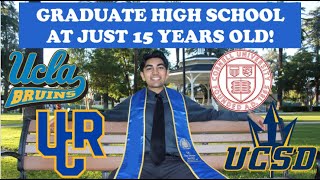 🔥 How to GRADUATE High School EARLY at JUST 15 YEARS OLD 🔥 [upl. by Minerva]