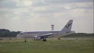 Leeds Bradford Airport Runway 32  12th July 2012 0935  1100 1080 HD [upl. by Mallen]