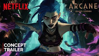 Arcane Season 2  Concept Trailer  NETFLIX  League of Legends November 2024 [upl. by Lilah527]