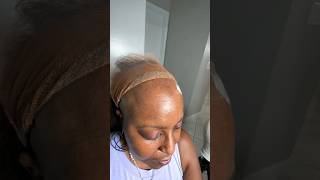 First time doing a Wig on Bald Head 😍😍😍😍😍 FLAWLESS wig baldhead ErickaJProductsCom [upl. by Enrev]