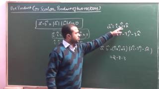 Dot product Scalar Product  of two vectors CBSE 12 Maths NCERT 103 intro [upl. by Enelie]