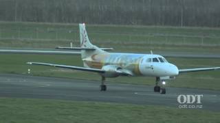 Kiwi Regional Airs last flight into Dunedin [upl. by Llevart]