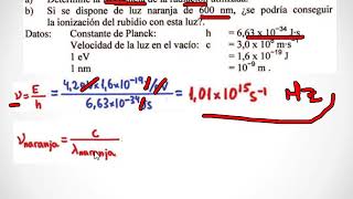 IonizaciónDelÁtomo EnergiaDeRadiación FrecuenciaDeRadiación [upl. by Conroy30]