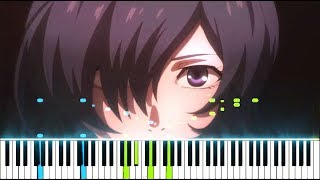 Tokyo Ghoulre 2nd Season OP quotKatharsisquot  TK from Ling Tosite Sigure Synthesia Piano Tutorial [upl. by Salangia281]