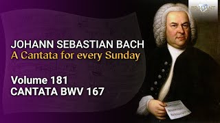 JS Bach Ihr Menschen rühmet Gottes Liebe BWV 167  The Church Cantatas Vol 181 [upl. by Dahsra]