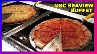 MSC SEAVIEW BUFFET [upl. by Carlos]