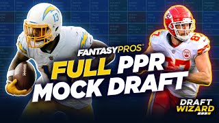 PPR Mock Draft 2021  Fantasy Football PickbyPick Strategy  Player Advice with Jamey Eisenberg [upl. by Tomchay455]