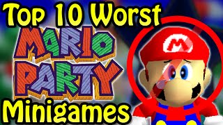 Top 10 Worst Mario Party Minigames [upl. by Odanref]