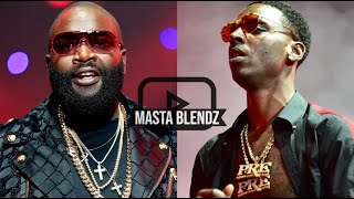 Rick Ross  Hustlin x Young Dolph  Get Away  MASHUP  Rap Blend  Lyrics [upl. by Milah]