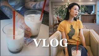 【VLOG】カフェと古着屋さんに行った日💚in十条27歳夫婦リノベーションマンションワンルームヴィンテージ [upl. by Beaston]