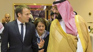 Tensions entre l’Arabie saoudite et l’Iran  Macron en visite surprise à Riyad [upl. by Kreit]