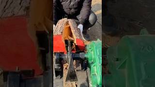 New small wood splitter household electric drive woodworking [upl. by Adahsar385]