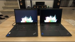 Lenovo Laptop Display Comparison 4K vs 28K OLED [upl. by Doner]