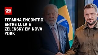 Termina encontro entre Lula e Zelensky em Nova York  CNN ARENA [upl. by Sterrett406]