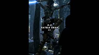 Satele Shan vs Arcann Star Wars Remake [upl. by Neersin]