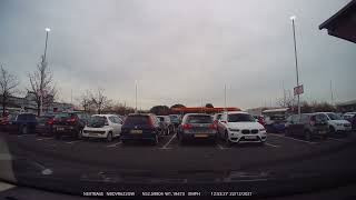 Nextbase 622GW Dashcam first parking mode footage test view [upl. by Mateo]