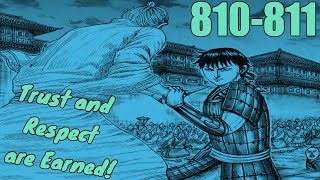 Trust and Respect  Kingdom Chapter 810811 Live Reaction [upl. by Runck162]